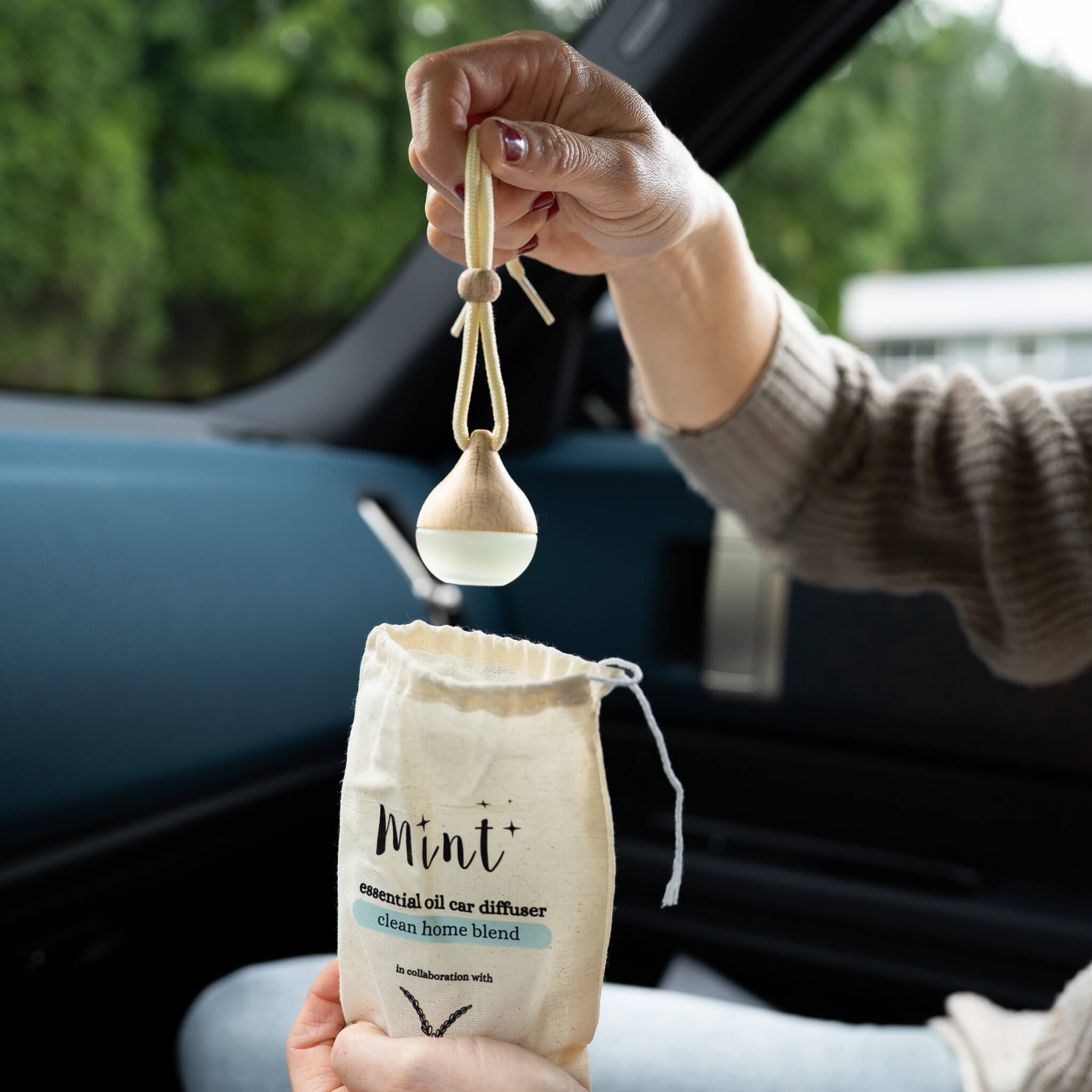 Essential Oil Car Diffuser