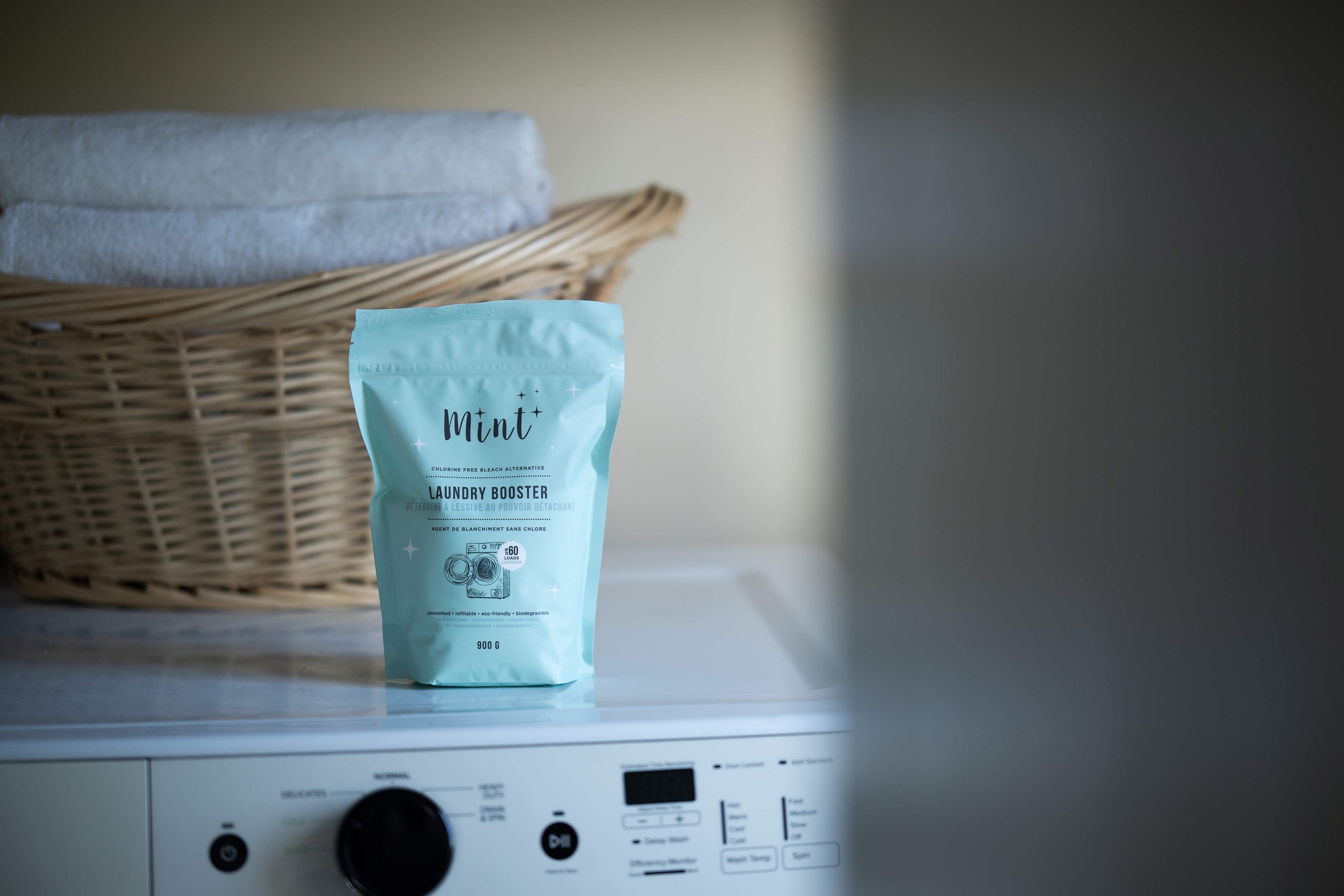 How to Whiten Dingy Clothes with Mint Laundry Booster