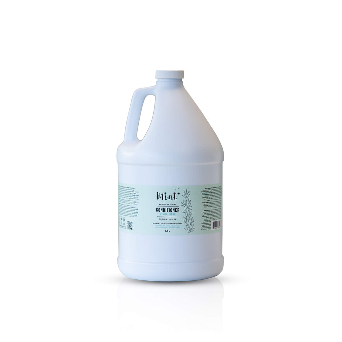 A 3.8-liter jug of Mint Cleaning Products&