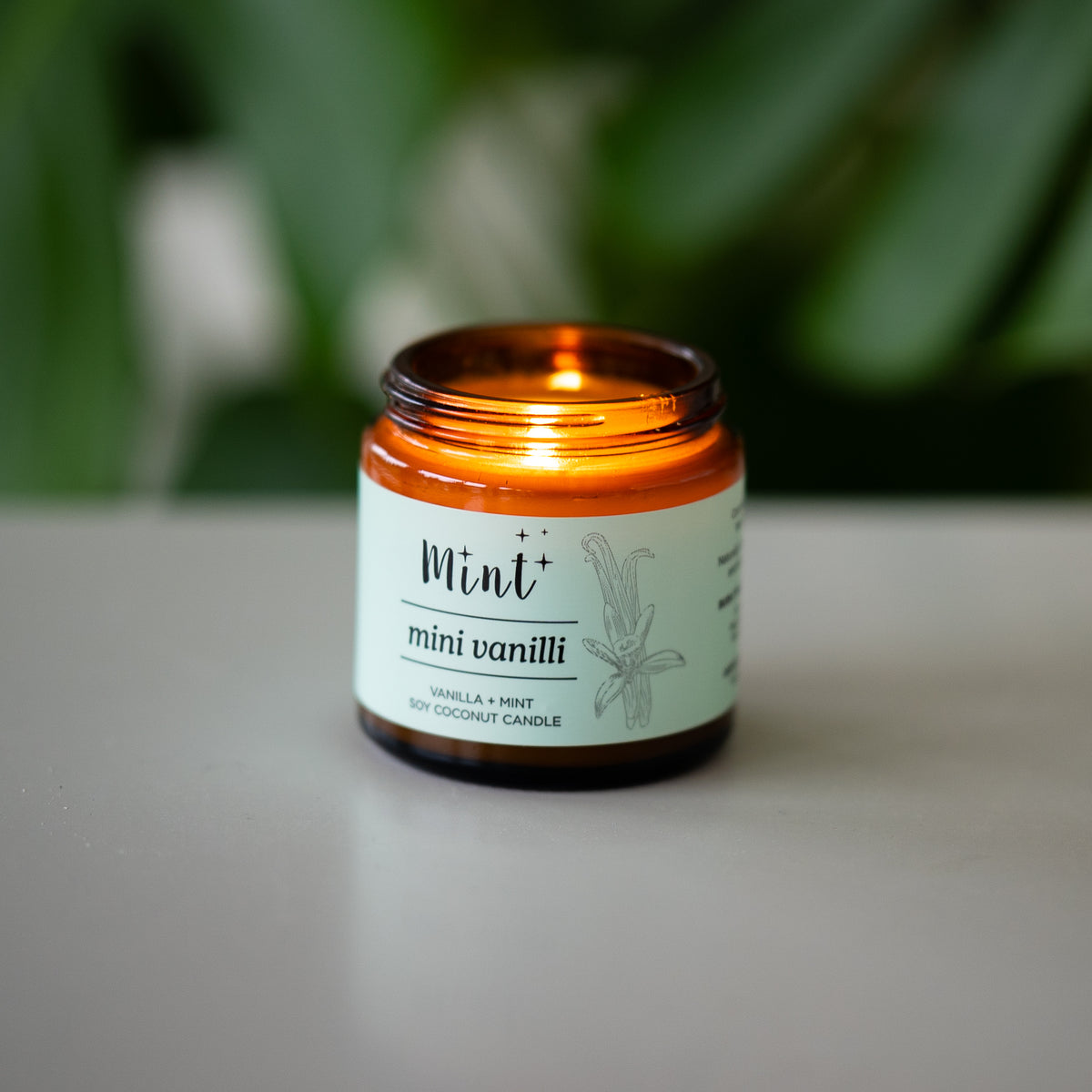 Mini Vanilli Candle – Mint Cleaning Products