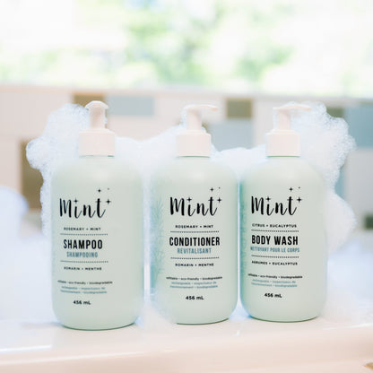 Shampoo, Conditioner and Body Wash- 3 pack