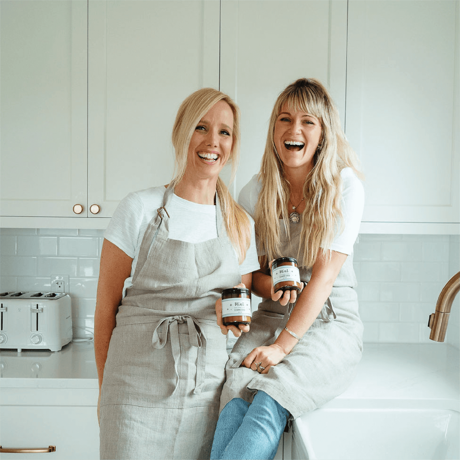 Robyn and Monika from Mint Cleaning Products