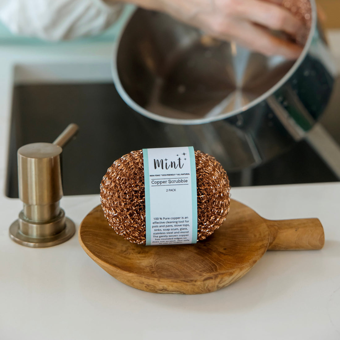 Copper Pot Scrubber / Set of Two – DIG + CO.