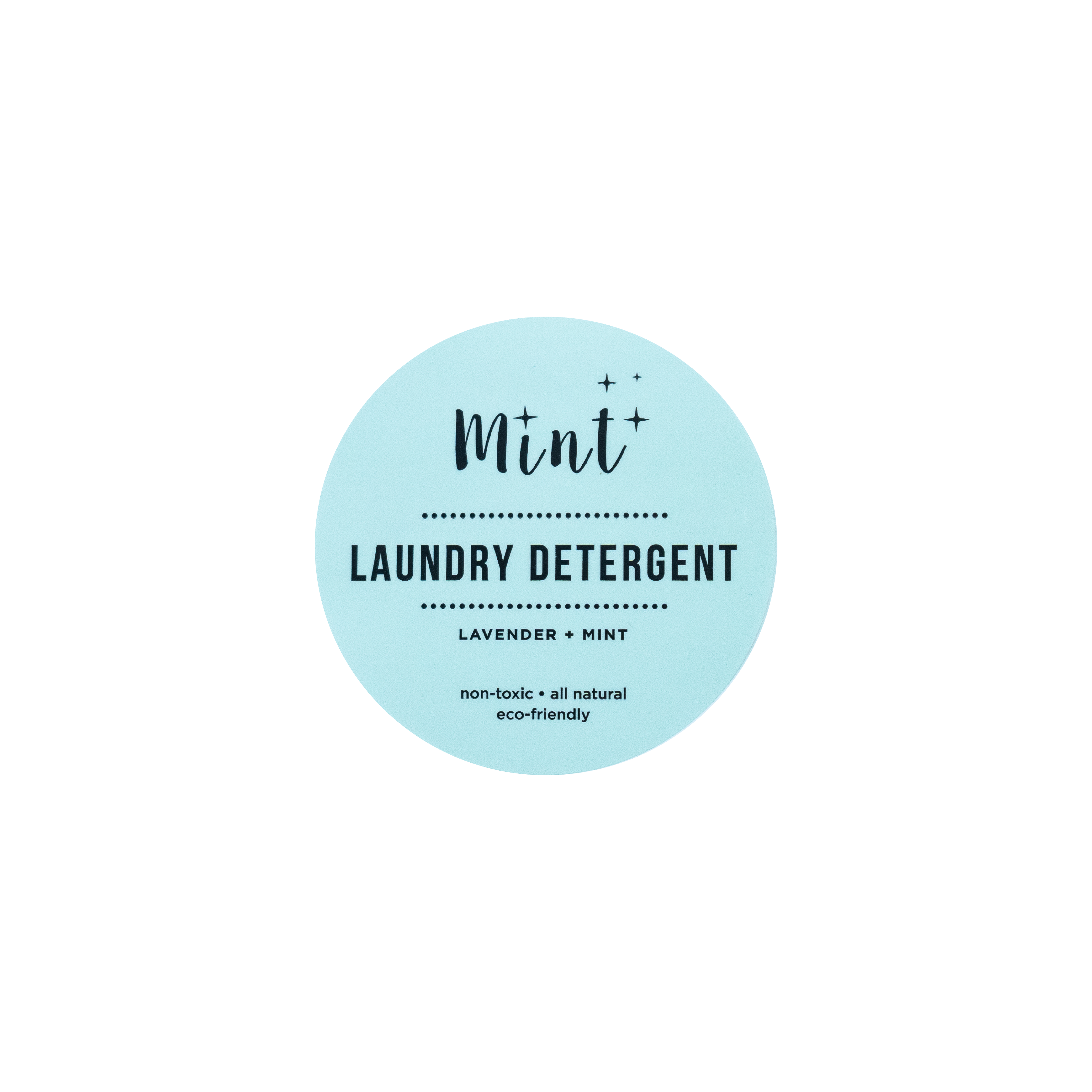 Laundry Detergent Label