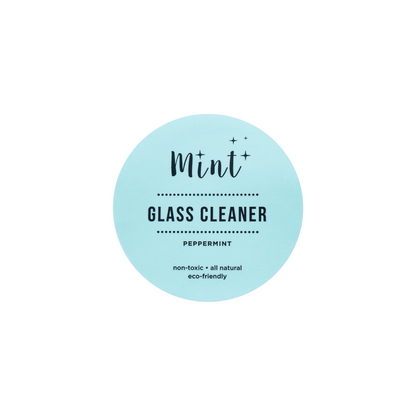 Glass Cleaner Label