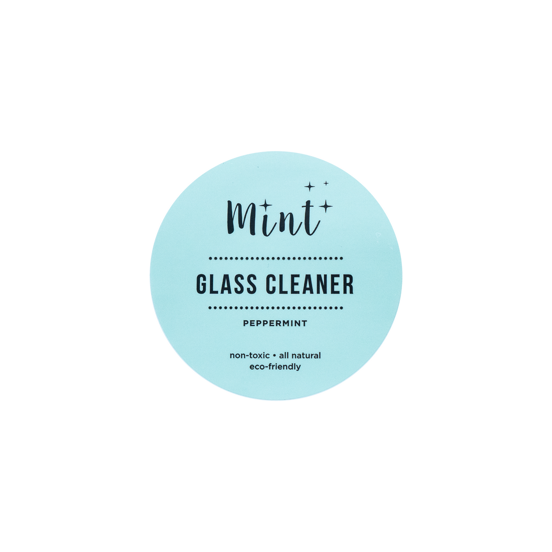 Window Cleaner Label Visual Glass Cleaner Label – Mint Cleaning Products
